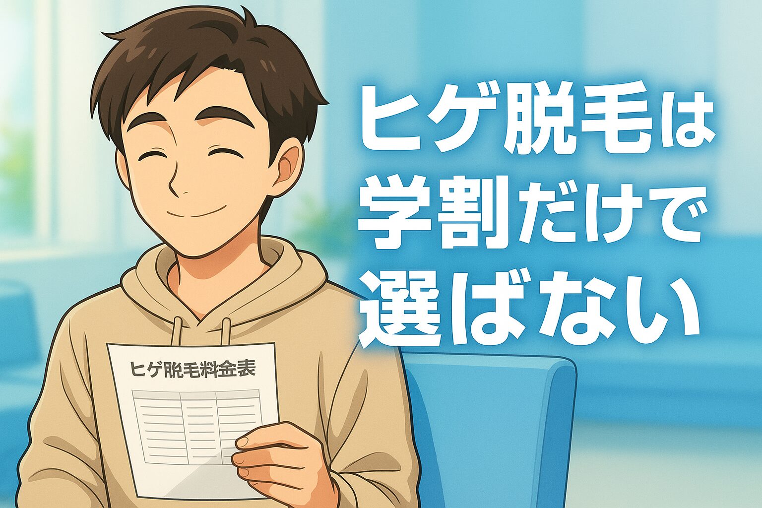 学割は安く見えて損する？大学生のためのヒゲ脱毛“正しい始め方”